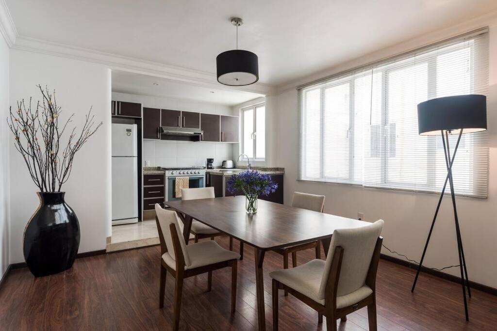 Condesa Residence 7 Stylish 2 Bedroom, 1 Bathroom Residence Accentuating Expansive Interiors Мексико Сити Екстериор снимка
